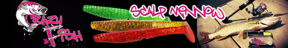 Crazy Fish Scalp Minnow 5.5"     