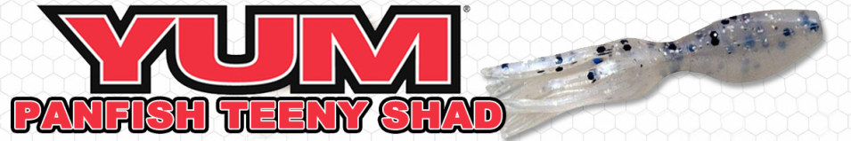 YUM F2 Panfish Teeny Shad 3.81см
