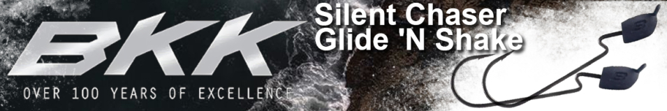 BKK Silent Chaser - Glide 'N Shake #3/0, Black
