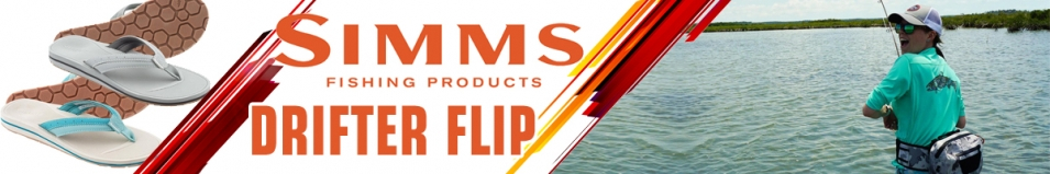 Simms Women's Drifter Flip, Aqua