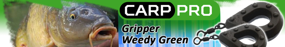Carp Pro Gripper Weedy Green