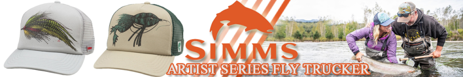 Simms Artist Series Fly Trucker, Khaki