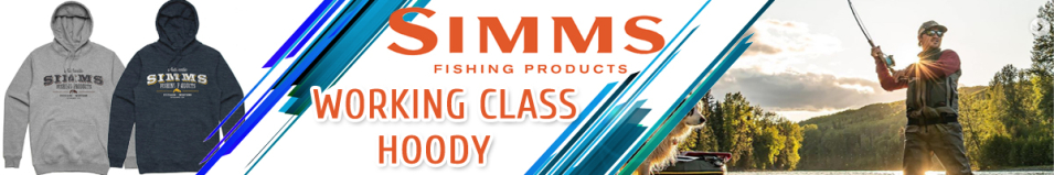 Simms Working Class Hoody, Navy Heather