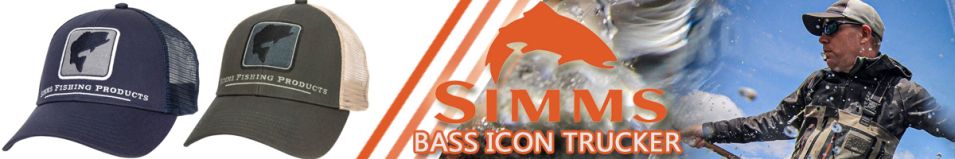Simms Bass Icon Trucker, Admiral Steel