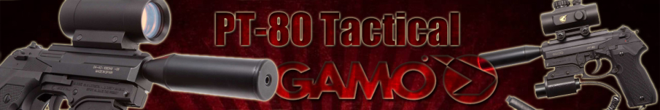 Gamo PT-80 Tactical, кал.4,5 мм