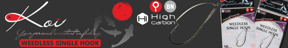 Koi Weedless Single Hook