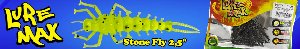 LureMax Stone Fly 2,5"/6,5см