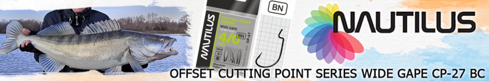 Nautilus Offset Cutting Point series Wide Gape CP-27 BC