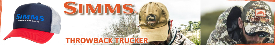 Simms Throwback Trucker, Navy
