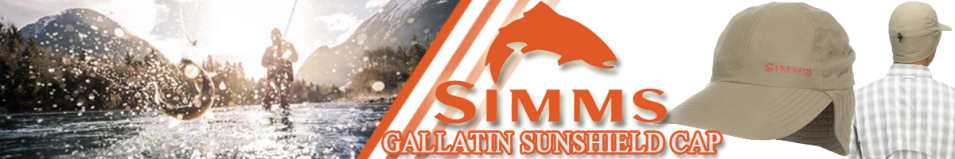Simms Gallatin Sunshield Cap, Tan