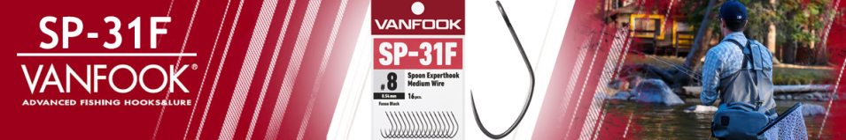 Vanfook SP-31F Spoon Expert Hook BK