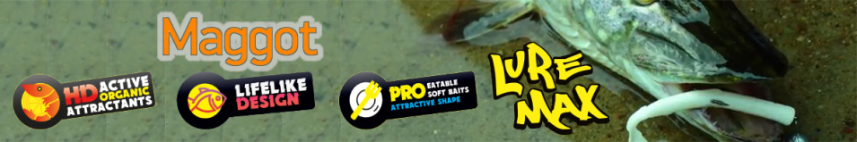 LureMax Maggot 0,5''/1,5см