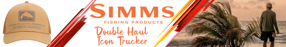 Simms Double Haul Icon Trucker, Chestnut