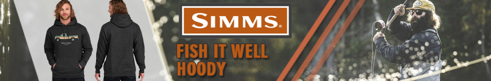 Simms Fish It Well 250 Hoody, Charcoal Heather