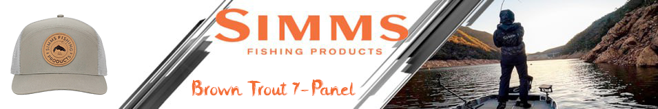 Simms Brown Trout 7-Panel, Bay Leaf
