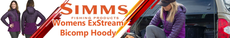 Simms Women's Exstream Bicomp Hoody, Blackberry