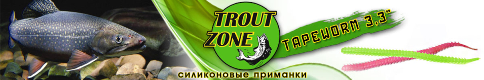 Trout Zone Tapeworm 3,3"
