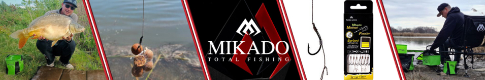 Mikado Method Feeder Крючки с поводками