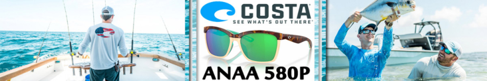Costa Anaa 580P (Retro Tortoise/Cream/Green Mirror 580P)