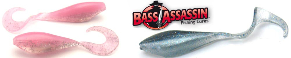 Bass Assassin Curly Shad 2"