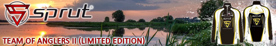 Sprut Team of Anglers II (Limited Edition) Black/White/Gold