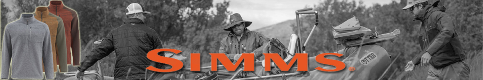 Simms Rivershed Sweater Quarter Zip Saddle Brown