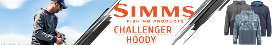 Simms Challenger Hoody, Admiral Blue