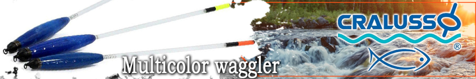 Поплавок Cralusso Multicolor waggler