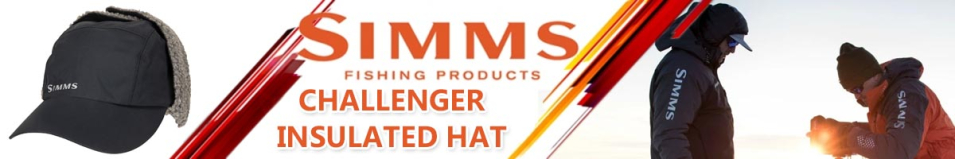 Simms Challenger Insulated Hat, Black