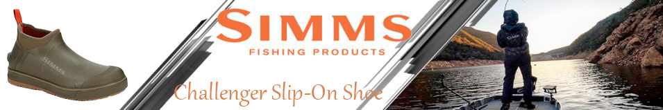 Simms Challenger Slip-On Shoe, Dark Stone