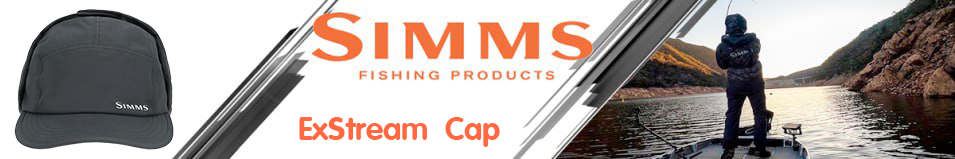 Simms ExStream Cap, Black