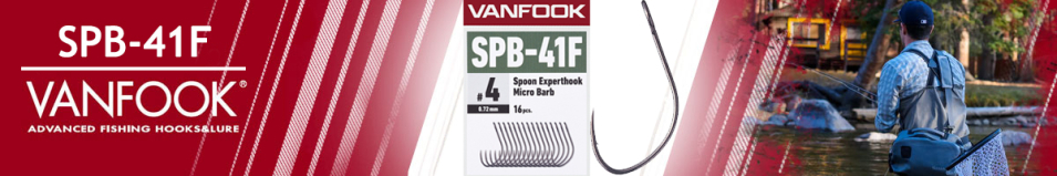 Vanfook SPB41F Expert Hook Medium Heavy BK