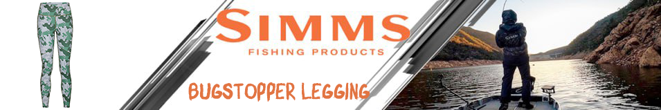 Simms Women's Bugstopper Legging, Regiment Camo Clover