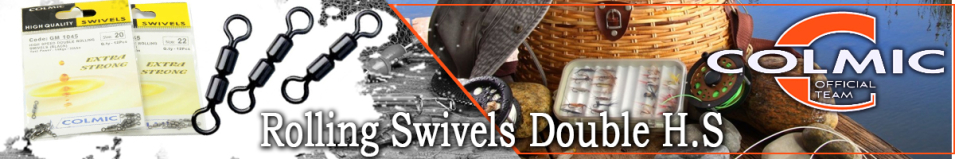 Colmic Rolling Swivels Double H.S