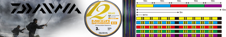 Daiwa UVF Mega Sensor 12EX + Si 12 Braid 200m