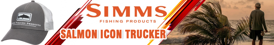 Simms Salmon Icon Trucker, Carbon