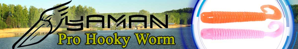 Yaman Pro Hooky Worm 2,5"