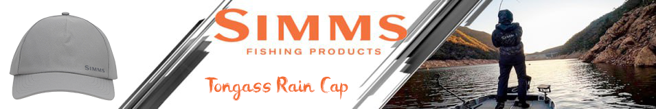 Simms Tongass Rain Cap, Steel