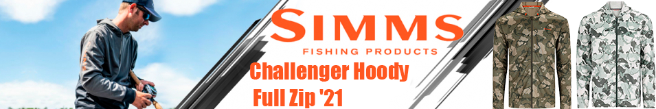 Simms Challenger Hoody - Full Zip '21, Regiment Camo Olive Drab