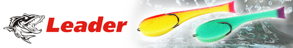 Поролоновая рыбка Leader 80 мм 
