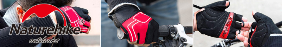 Naturehike NH Half Finger Cycling Gloves