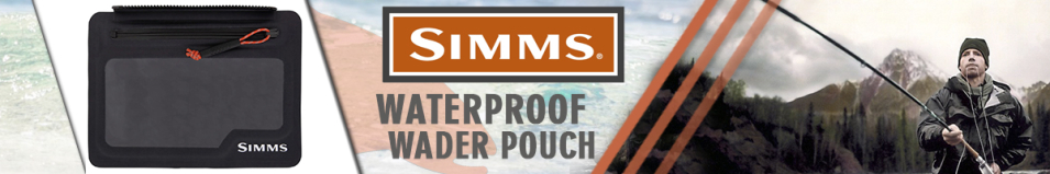 Simms Waterproof Wader Pouch, Carbon