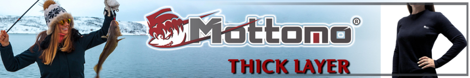 Mottomo Thick Layer женский Черный