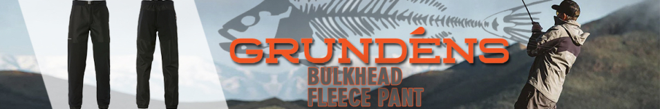 Grundens Bulkhead Fleece Pant, Black