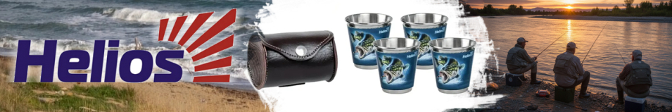 Helios "Рыба" (HS-NS-A20) Набор стопок 60 мл