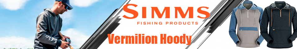 Simms Vermilion Hoody, Black Heather