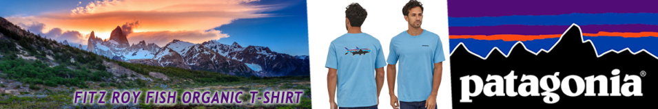 Patagonia M's Fitz Roy Fish Organic T-Shirt LBFT