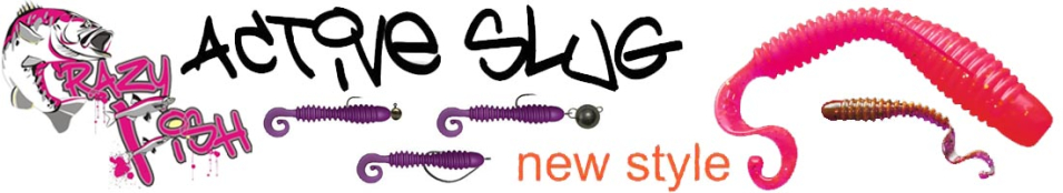 Crazy Fish Active Slug 4"