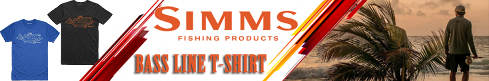 Simms Bass Line T-Shirt, Black