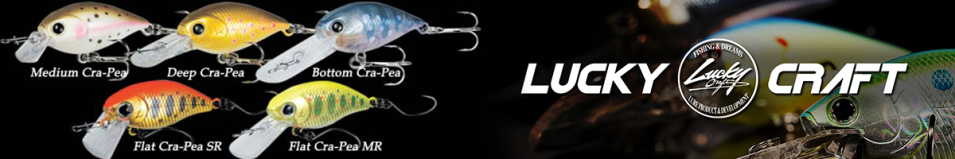 Lucky Craft Medium Cra-Pea SFT